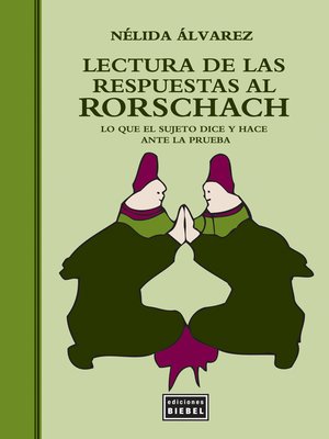 cover image of Lectura de las respuestas al Rorschach